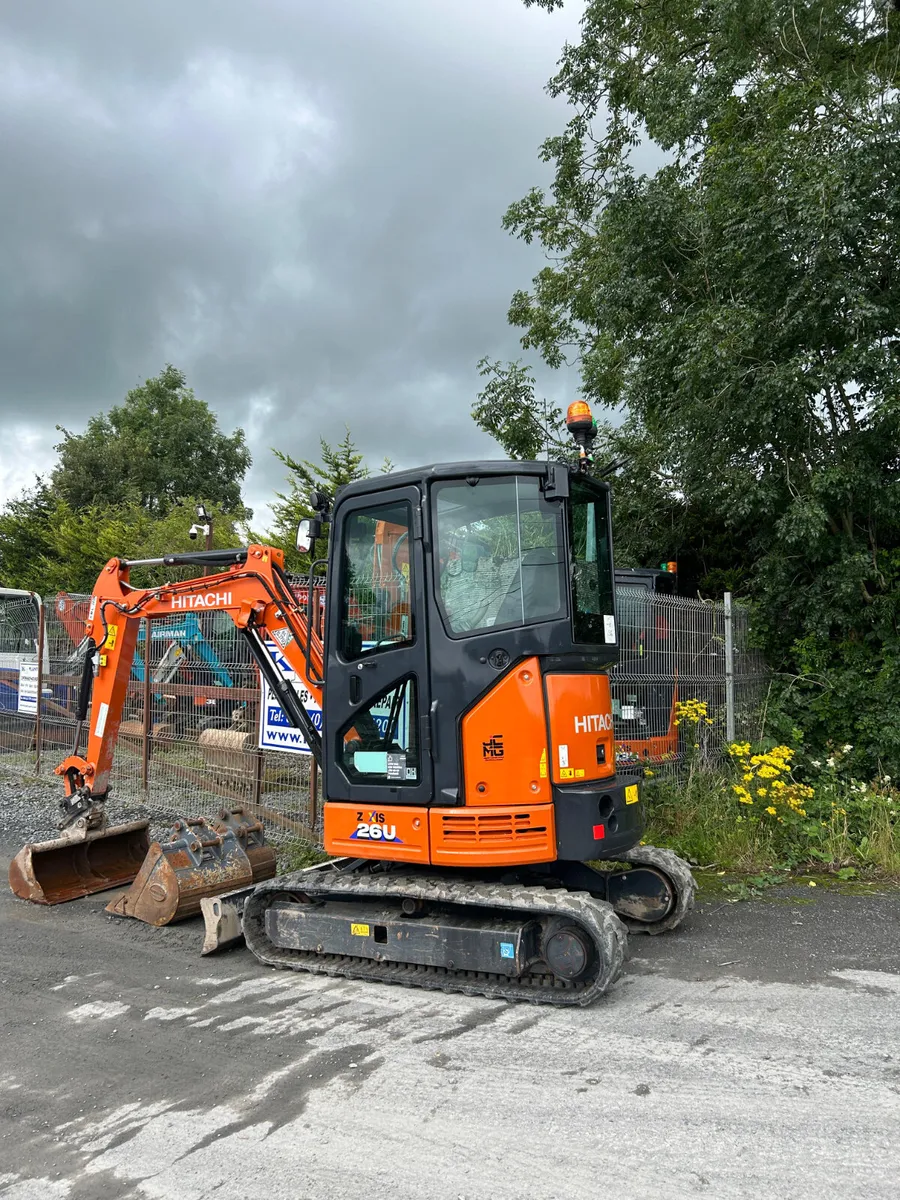 Hitachi zx26U-6 Year 2024 - Image 3