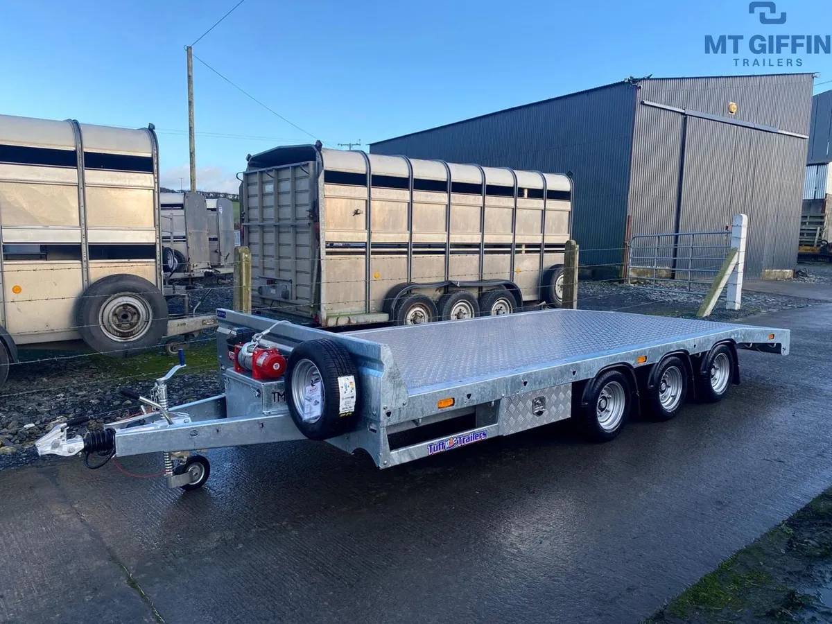 New TuffMac (16x6’6) Beavertail Low Loader Trailer - Image 1