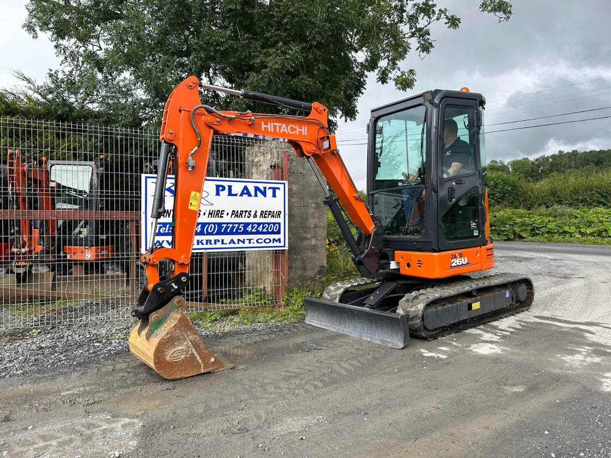 Hitachi zx26U-6 Year 2019 - Image 1