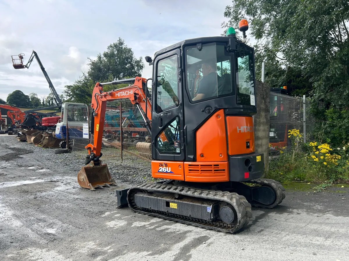 Hitachi zx26U-6 Year 2019 - Image 2
