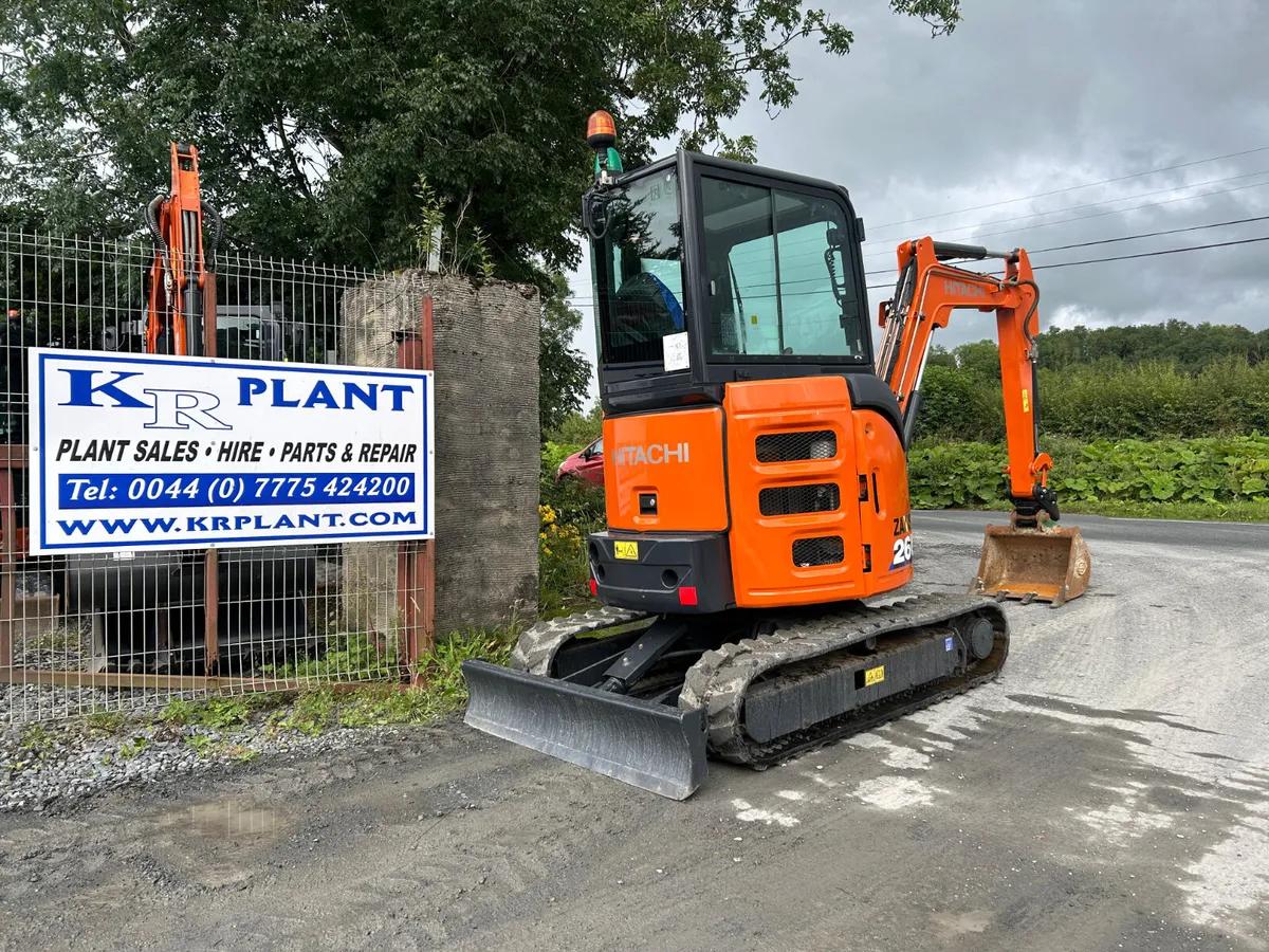 Hitachi zx26U-6 Year 2019 - Image 3