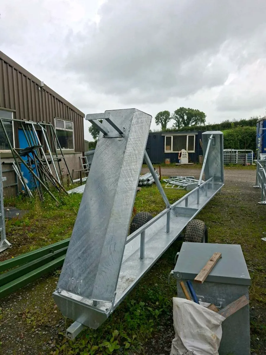 Brand new 30 foot calf trough - Image 1