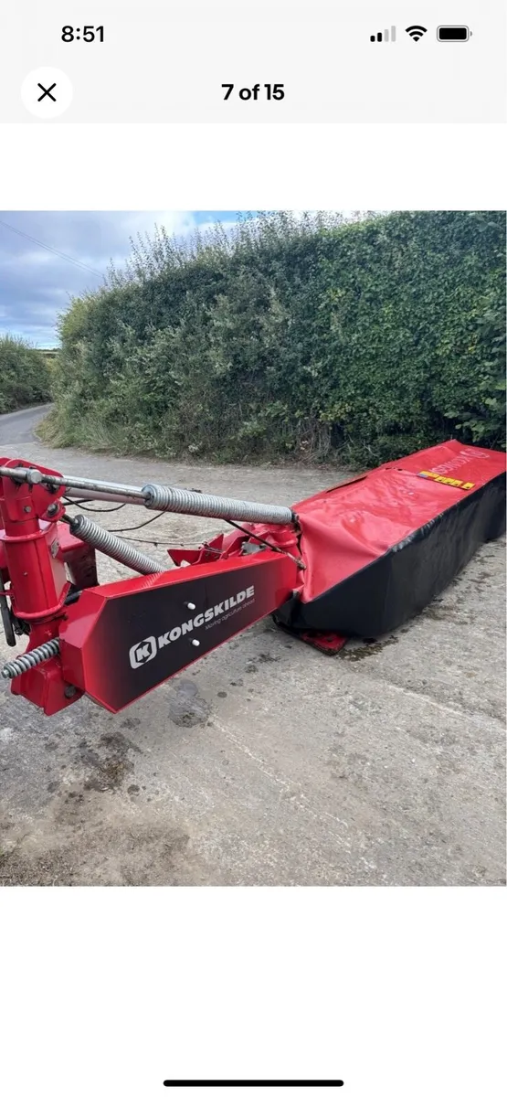 JF kongskilde mower - Image 1