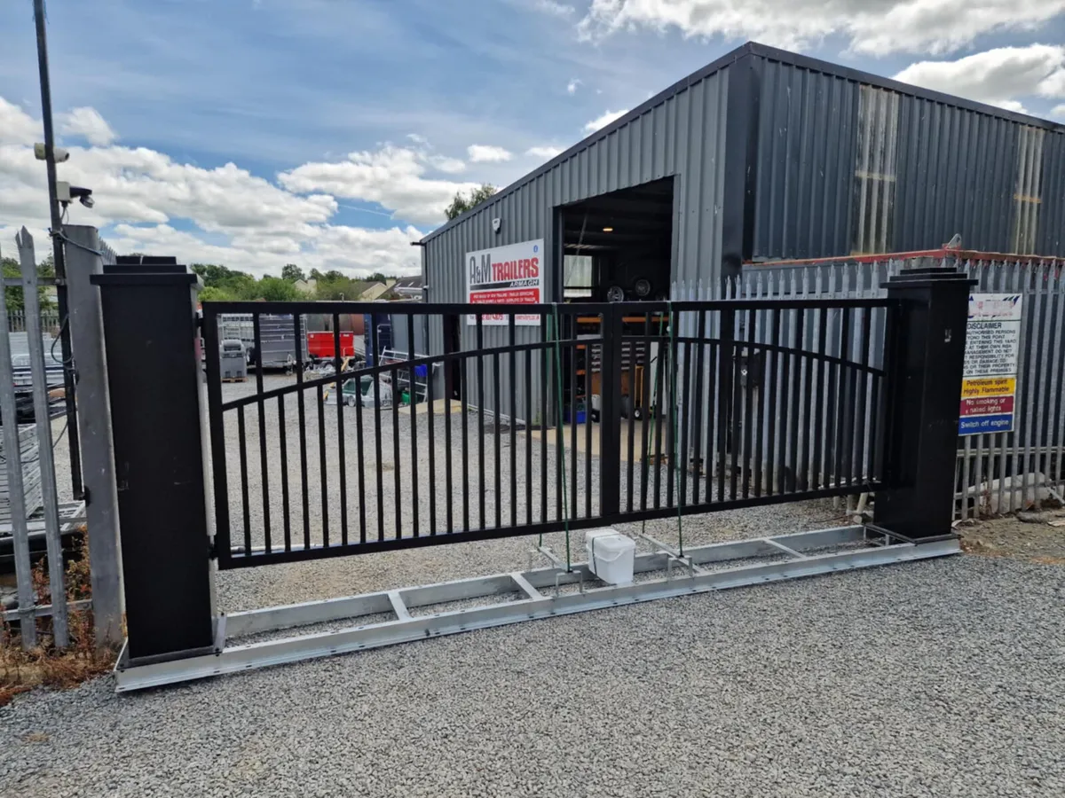 Entrance gates electric remote control - Image 2