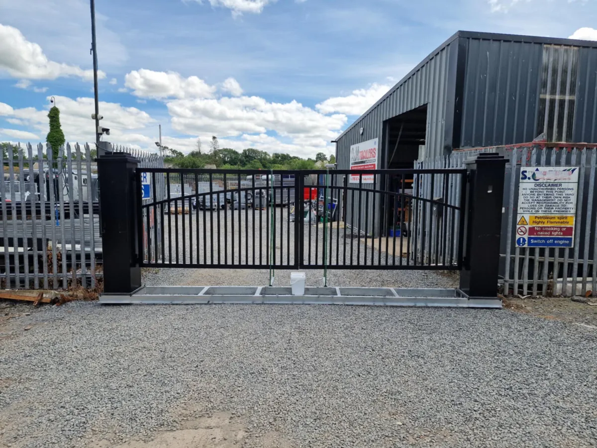 Entrance gates electric remote control - Image 4