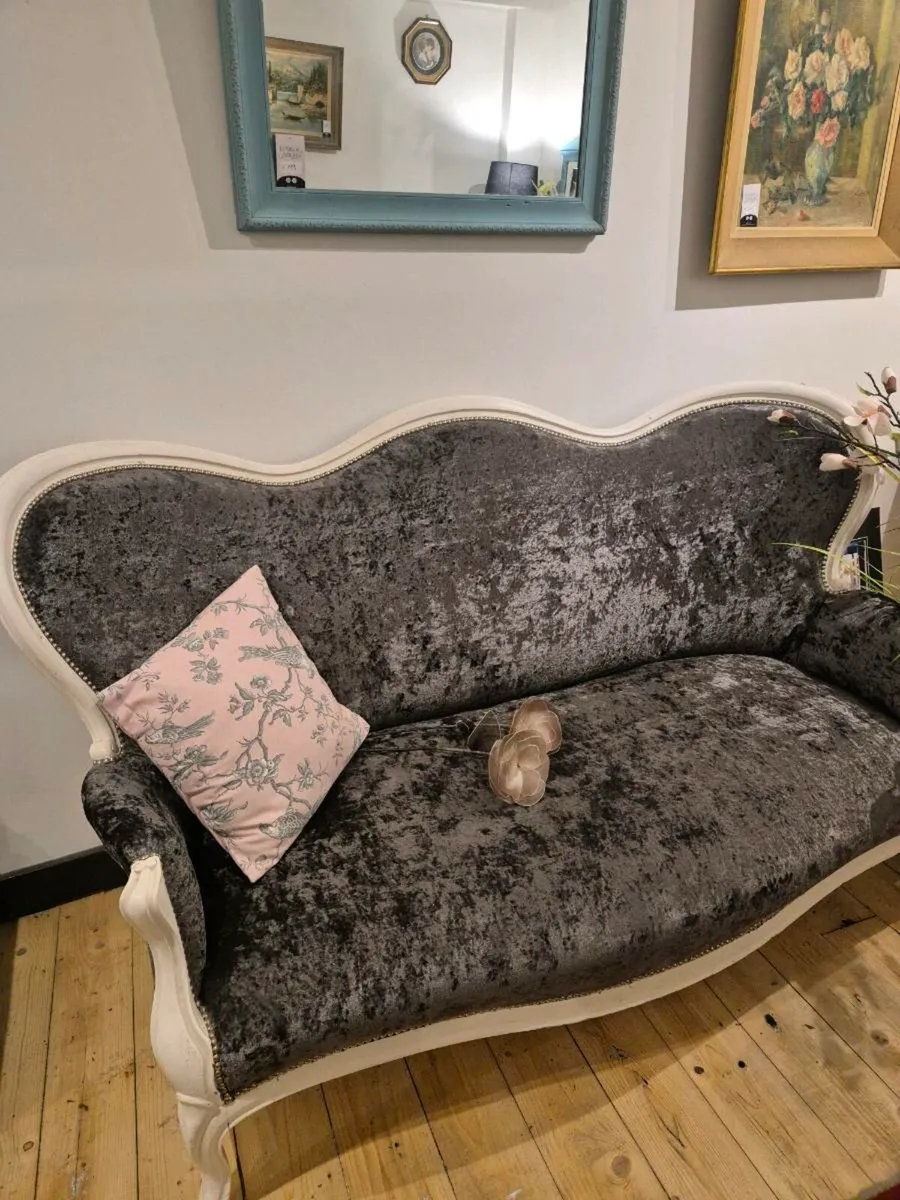 French antique sofa - Image 2