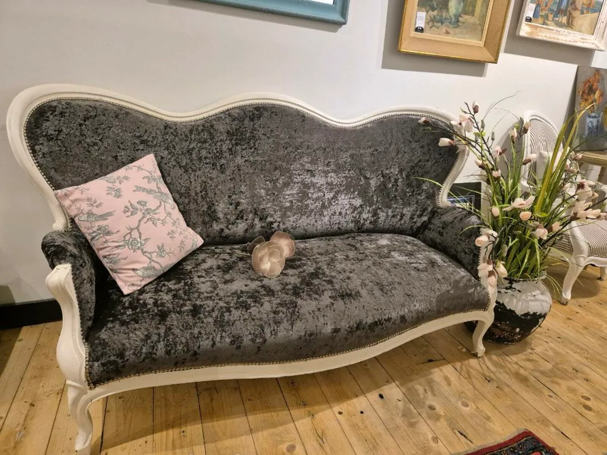 French antique sofa - Image 3