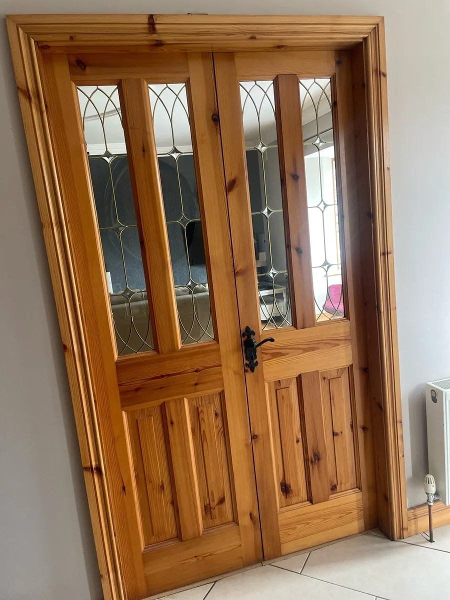 2 sets of interior double doors - Image 2