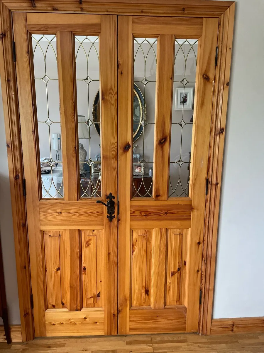2 sets of interior double doors - Image 1