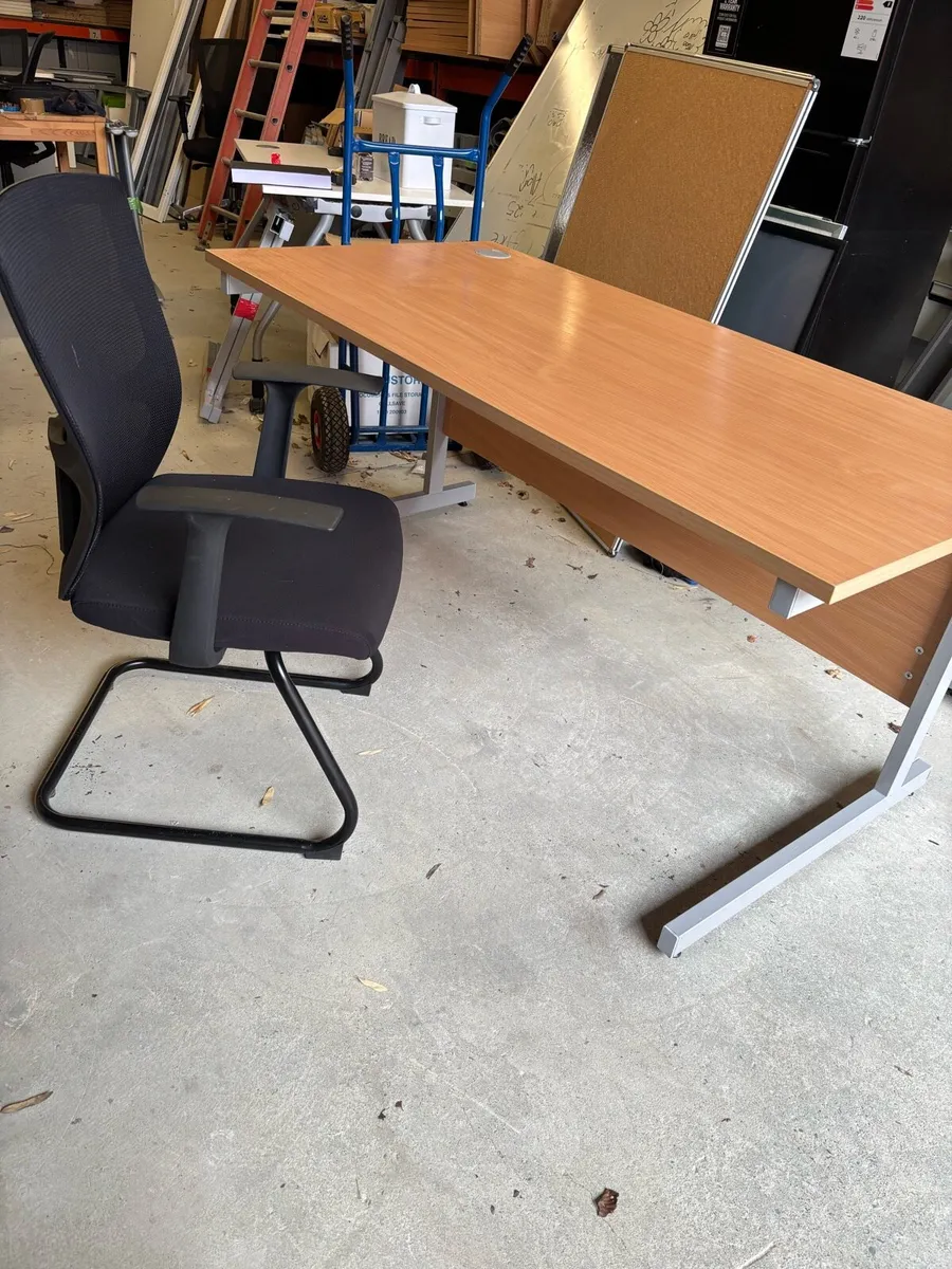Rectangular desk sale - Image 1