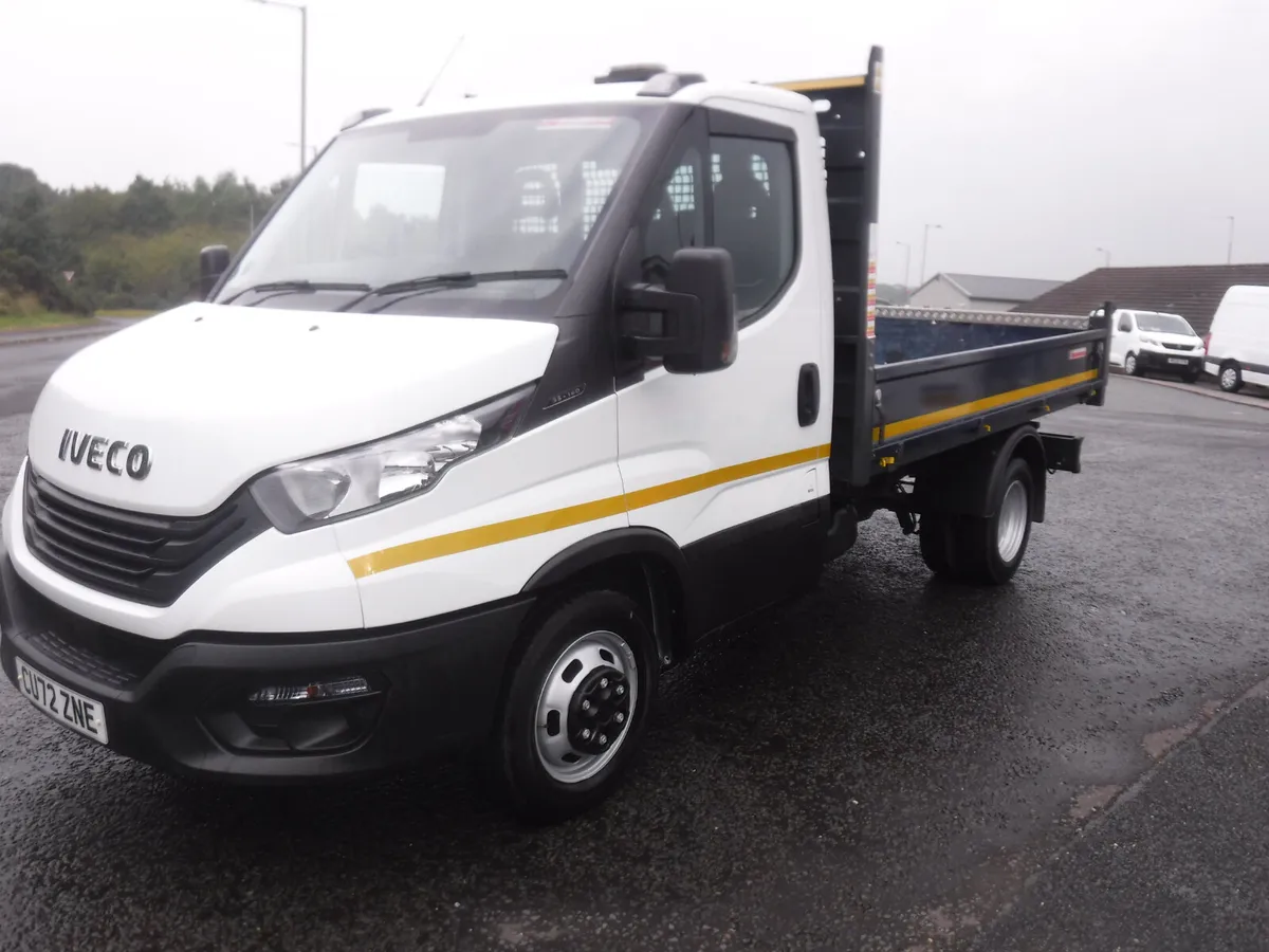 Iveco Daily 2022 11ft twin wheel tipper, 15368mile - Image 1