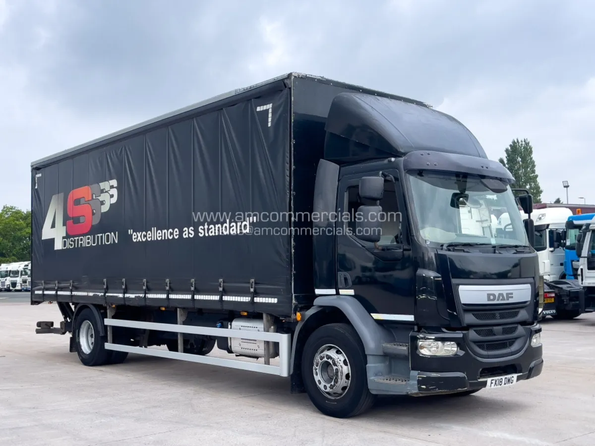 2018 (18) DAF LF 250 CURTAIN SIDE 18T 4X2 - Image 1