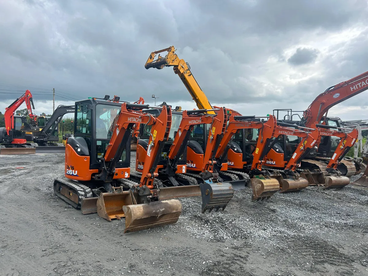 Hitachi ZX26U-6 Choice of Years 2023/2024 - Image 2