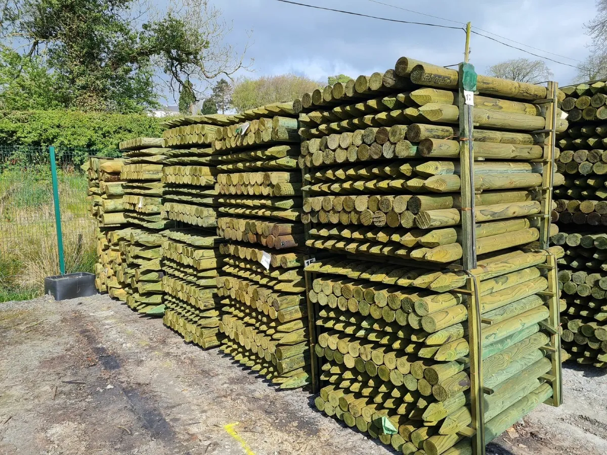 Hot Copper Oil Treated Posts - Image 1