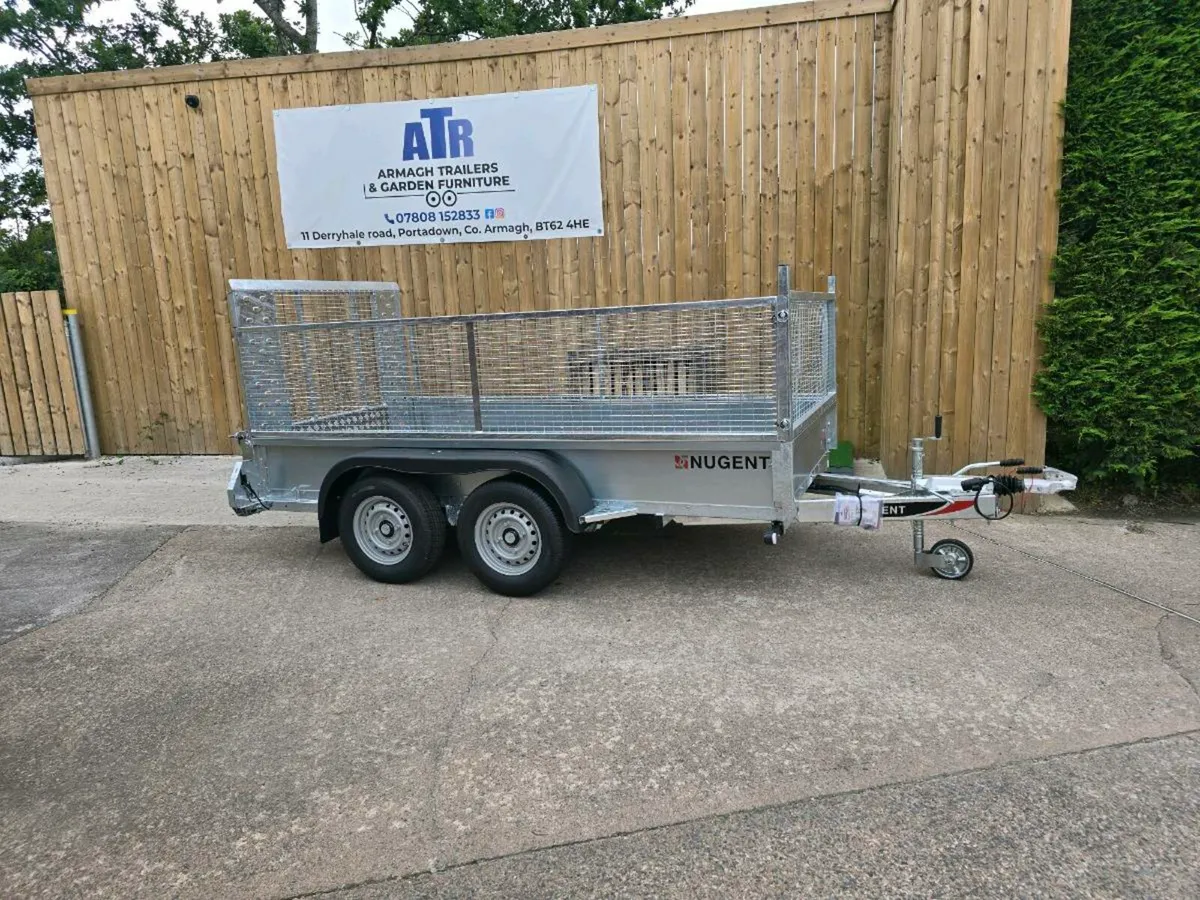 Nugent 10x5ft twin axle general purpose trailer - Image 2