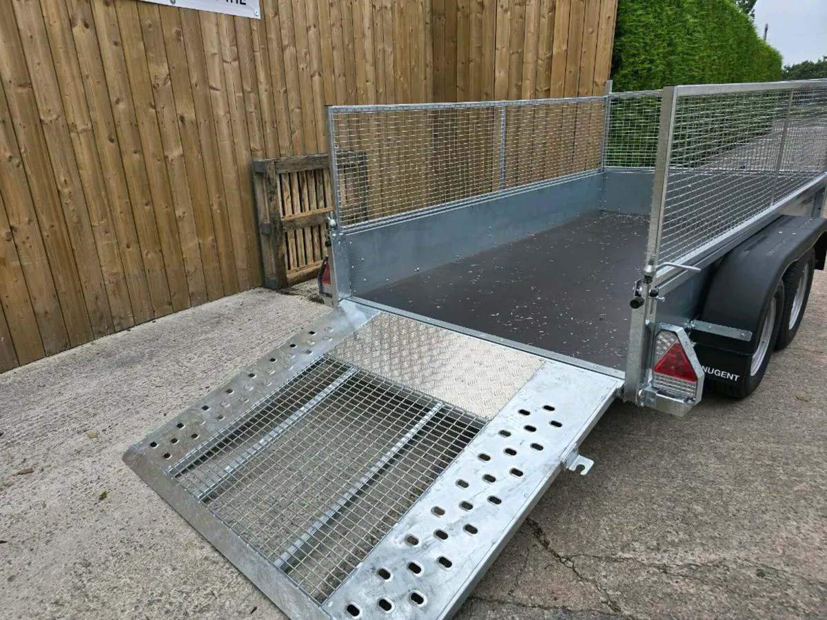 Nugent 10x5ft twin axle general purpose trailer - Image 3