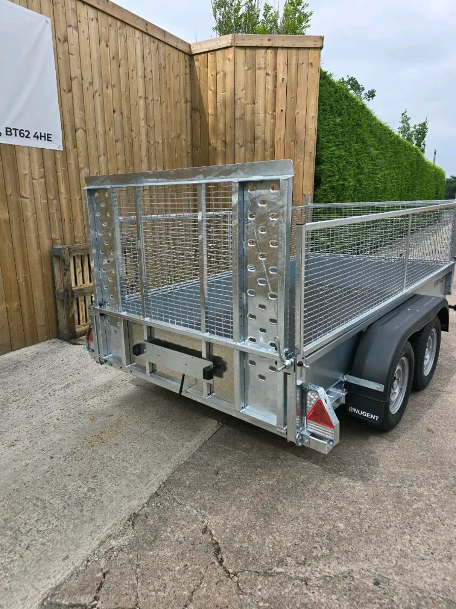Nugent 10x5ft twin axle general purpose trailer - Image 4
