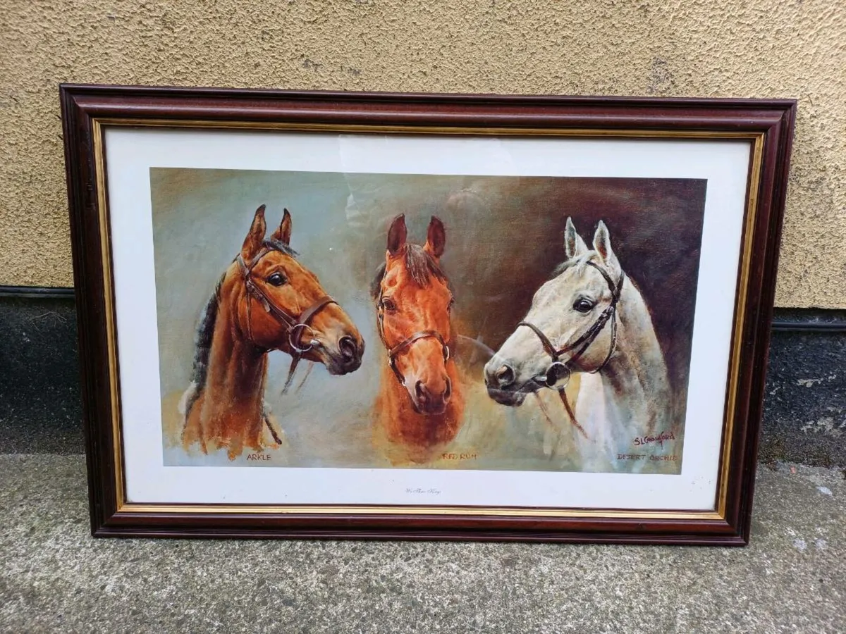 3 Vintage "We Three Kings" Pictures - Image 1