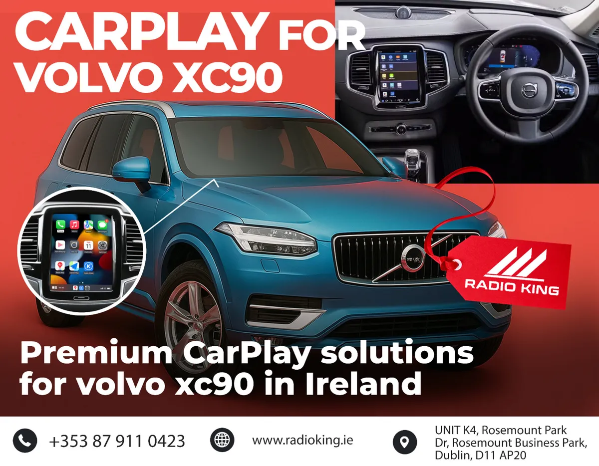 Apple CarPlay Box Upgrade for Volvo XC90
