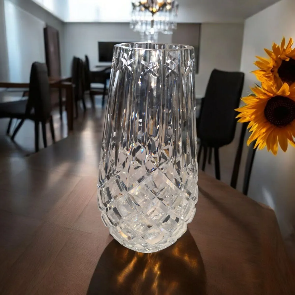 Waterford crystal Samba vase 23cm - Image 1