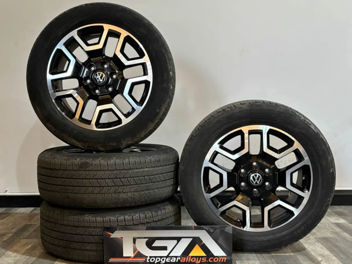 20" GENUINE AMAROK ALLOY WHEELS & GOODYEAR TYRES - Image 1