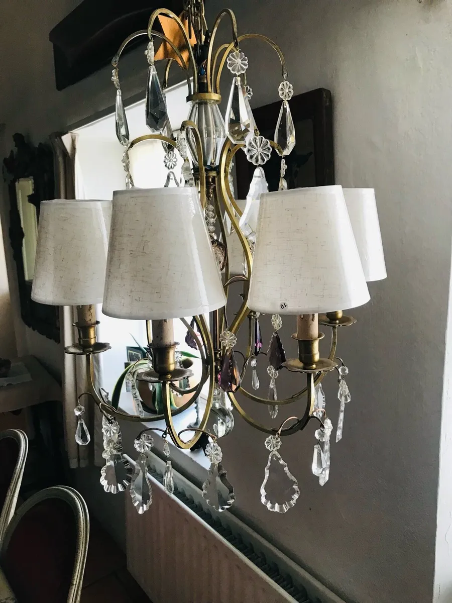 Antique French chandelier - Image 1