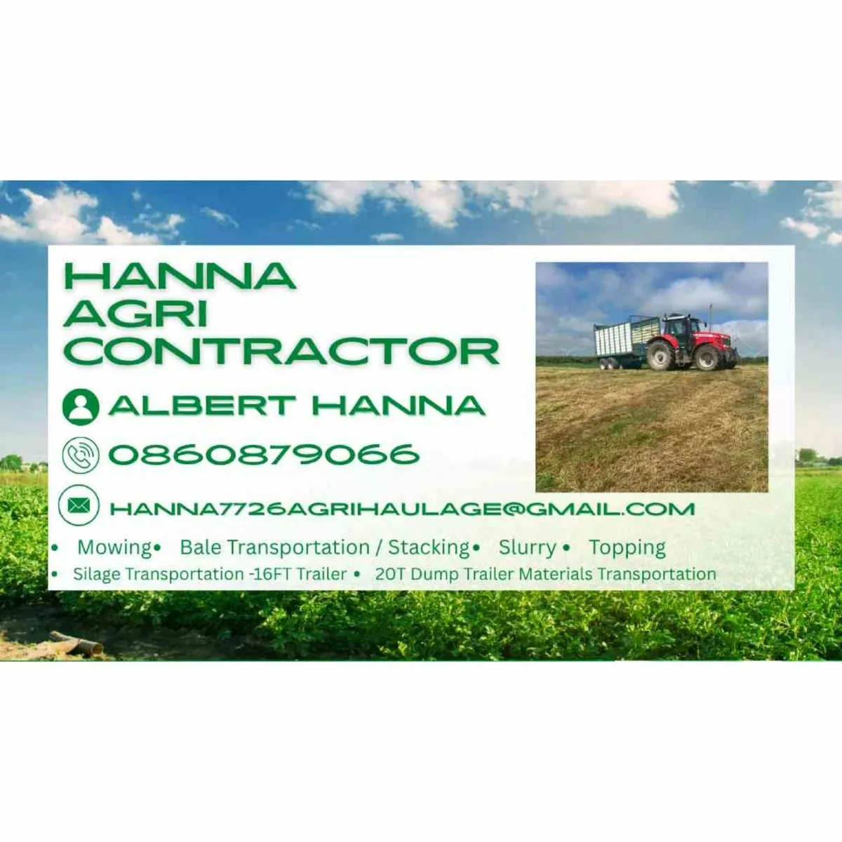 Hanna Agri Contractor - Image 1