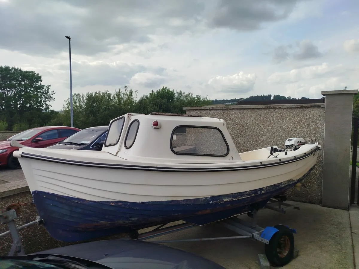 arran/Orkney 16ft with trailer and boat gear - Image 1