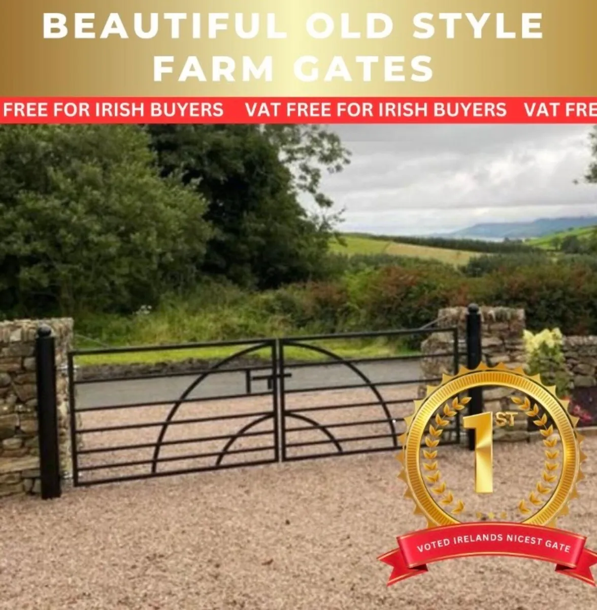 Samson Field Gates..‼️SALE ON ‼️ - Image 1