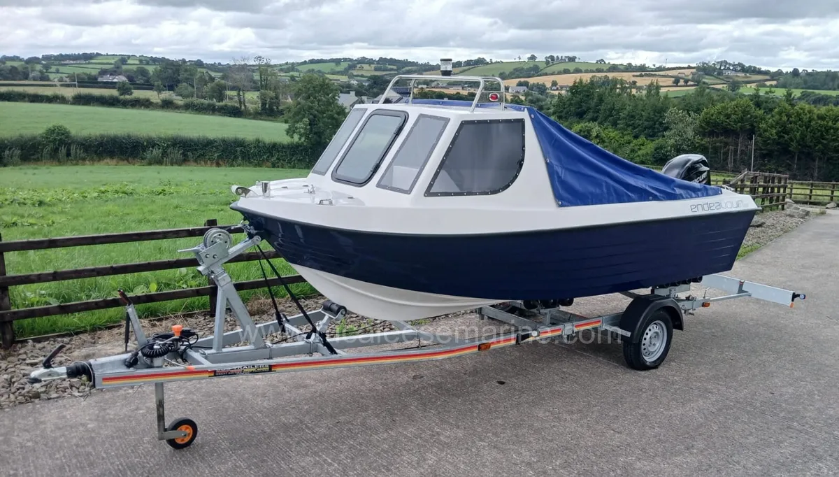 Endeavour 500 & Mercury F60 (7yr warranty) - Image 1