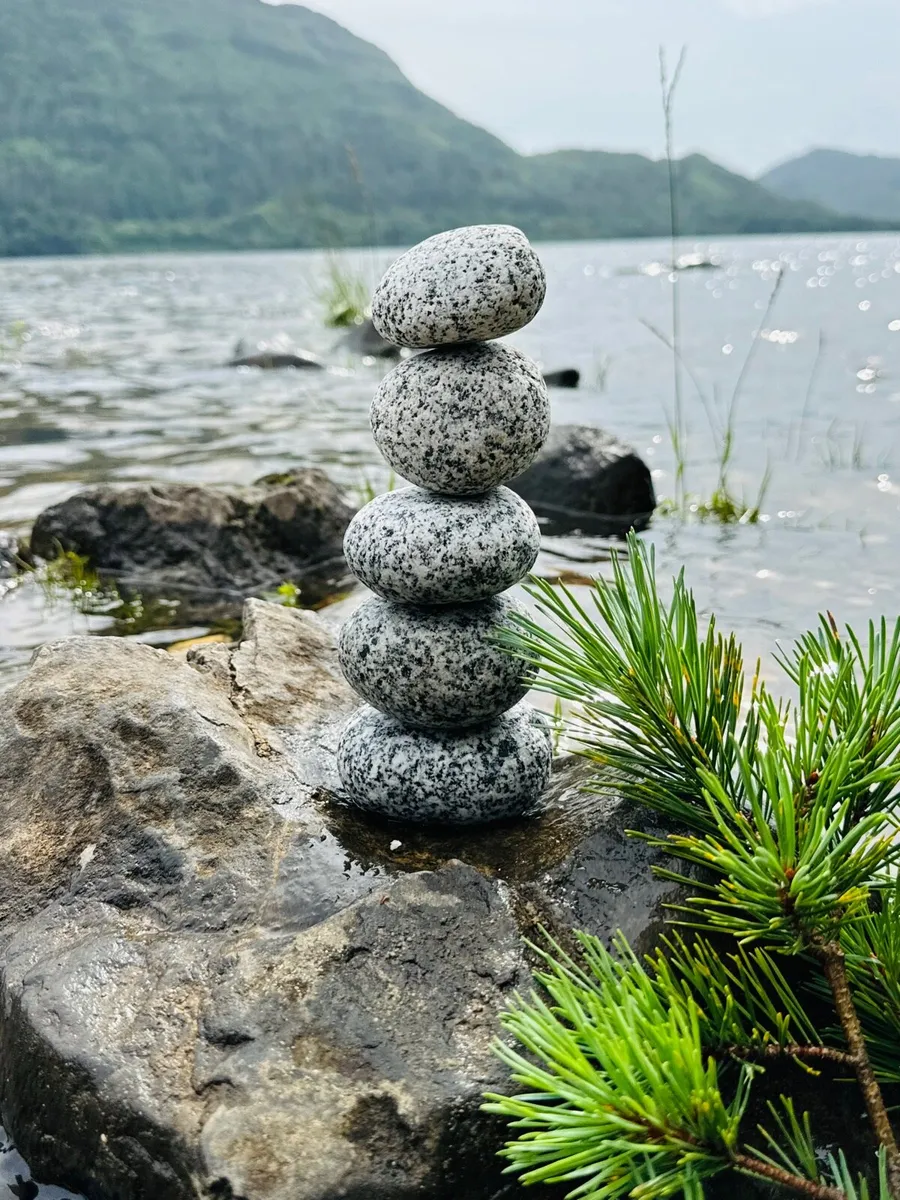 Zen stone, zen pebble, zen garden. - Image 2