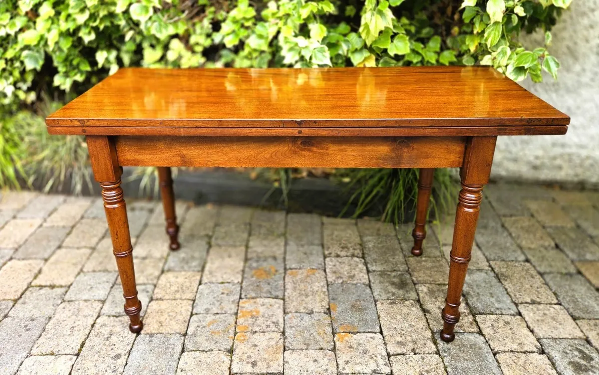 Victorian Fold Out Tea Table -Circa 1870 - Image 3
