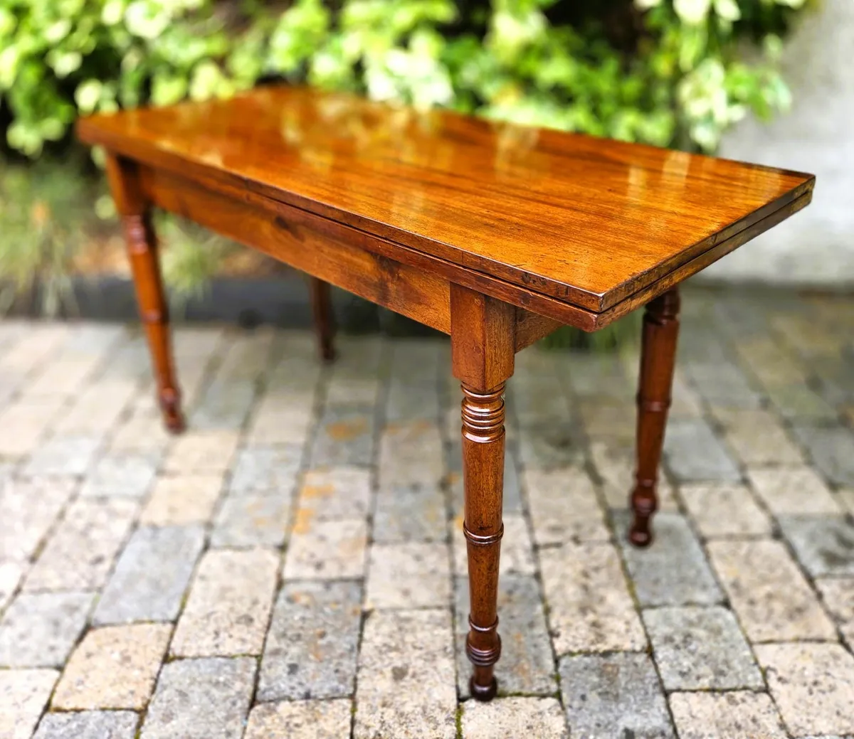 Victorian Fold Out Tea Table -Circa 1870 - Image 1
