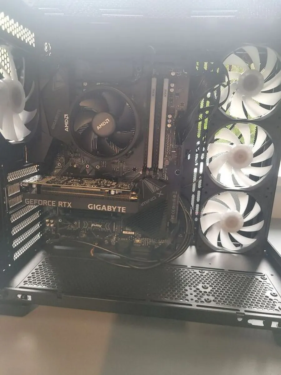 NEW Custom gaming pc /ryzen 7 5000 series, nvidia rtx 3050, 32gigs of ddr4 ram - Image 2