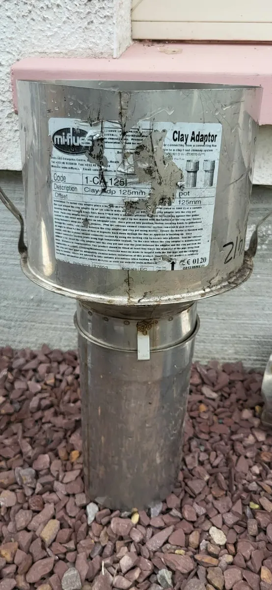 Chimney stainless steel flue adaptors - Image 3
