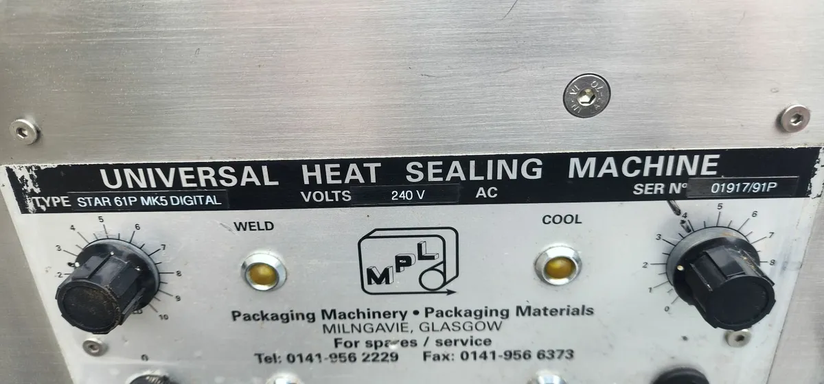 Heavy Duty Impulse Heat Sealer - Image 2