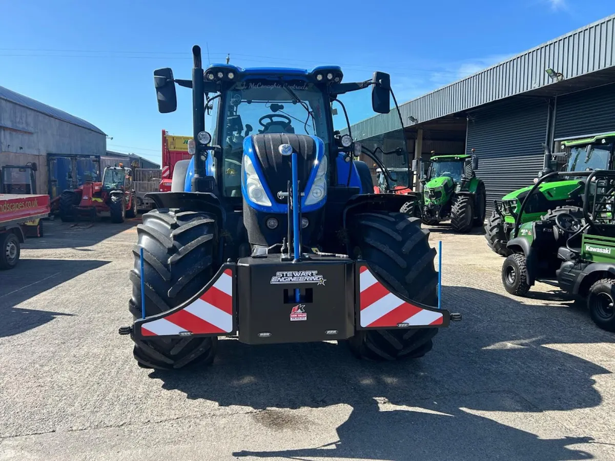 New Stewart Tractor Bumper Winged Weightblock - Image 3
