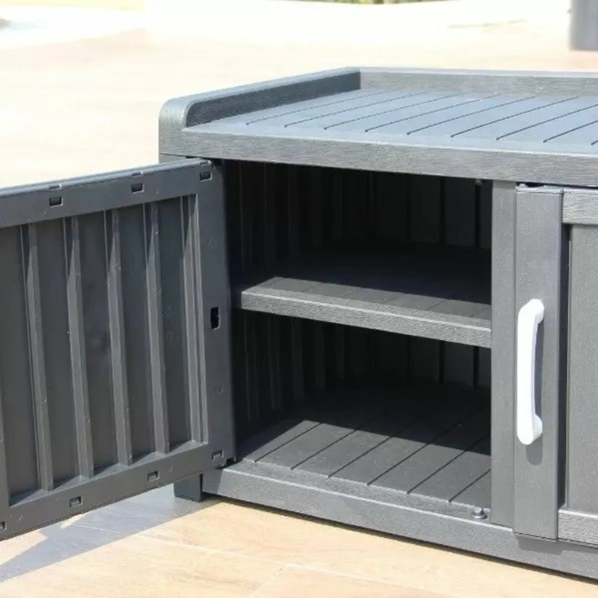 Durable Resin Storage Cabinet - Free Delivery - Image 2