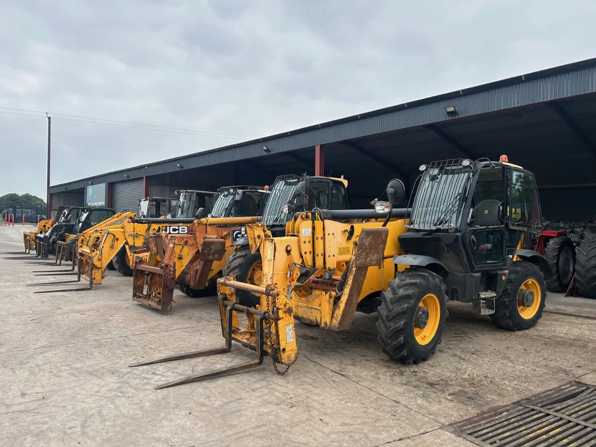 !!!! Wanted JCB Telehandlers With Jacklegs  !!!!