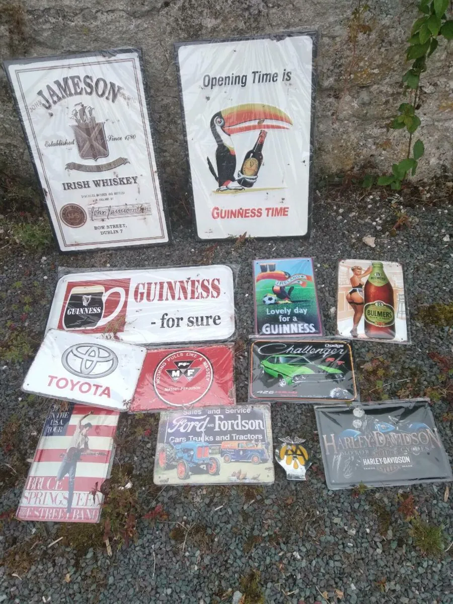 Pub Signs,Cast Iron Signs,Pub Items for Sale - Image 1