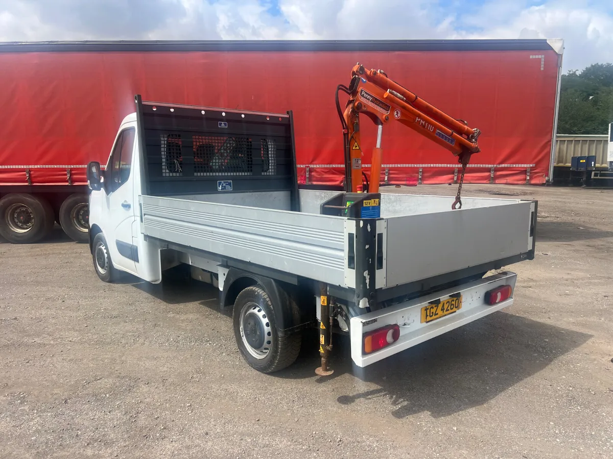 Renault Master 2021 11F crane PH110 crane - Image 4