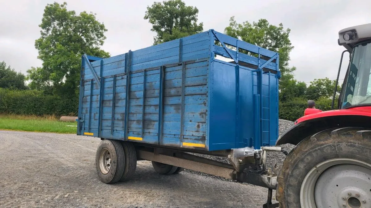 Stanley Silage, Grain & Cattle Trailer - Image 1