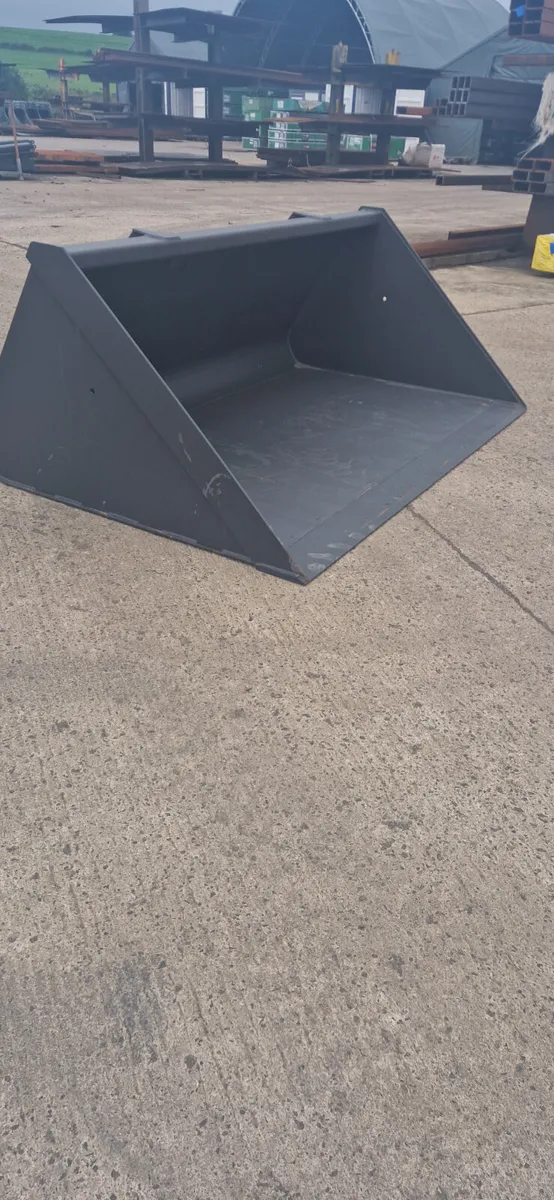 8ft matbro/pin and cone grain bucket - Image 2