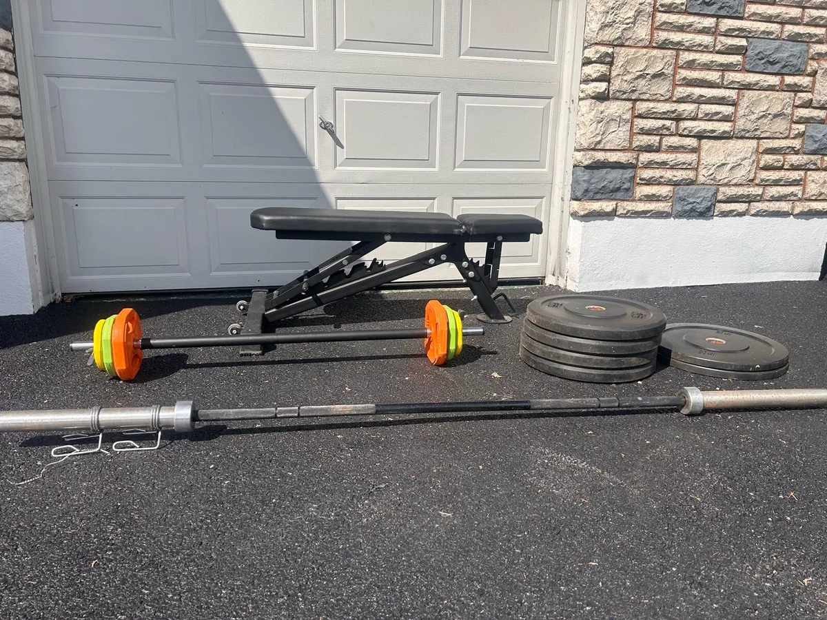 Weights Bench and Weights - Image 2