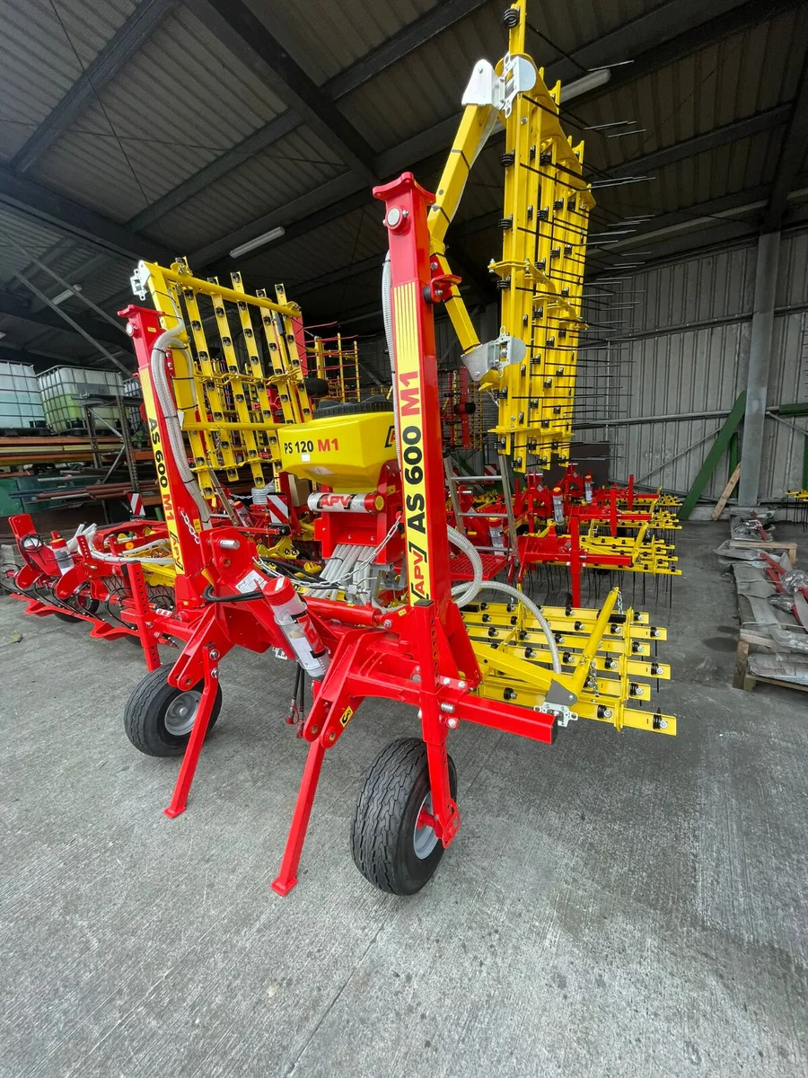 APV AS600 Grass harrow - Image 1