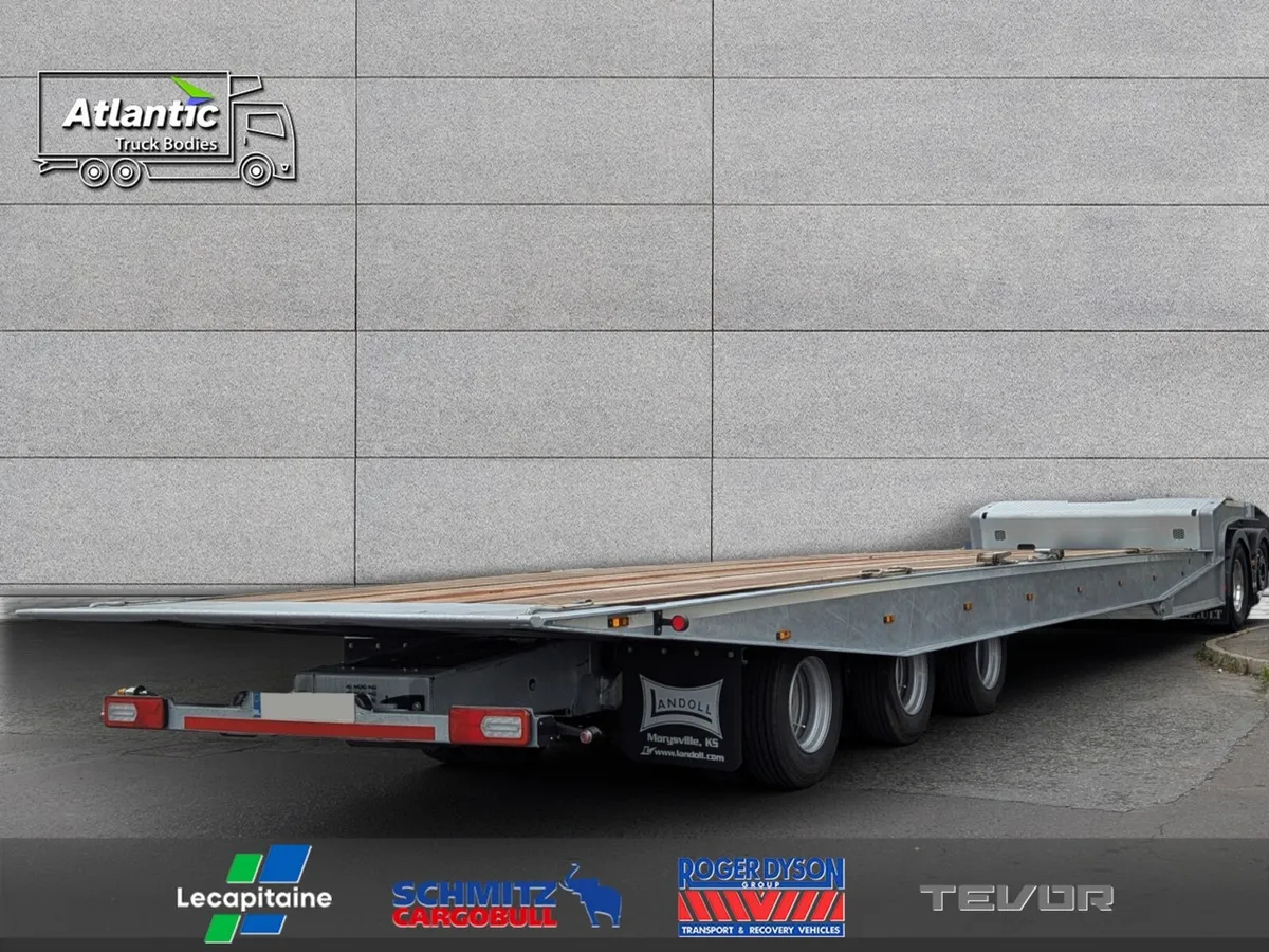 Galvanised Landoll Lowloader own from €600/week - Image 1