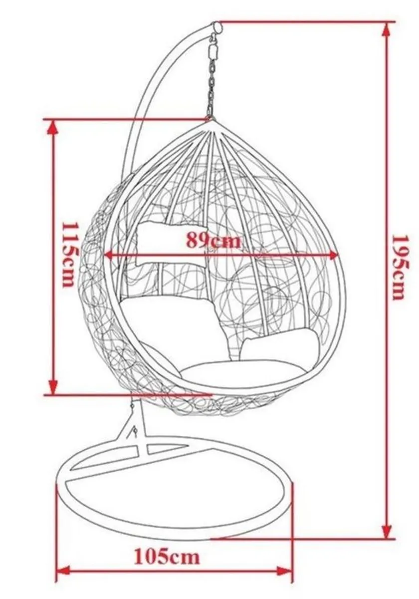 Egg Chair Brand New - Image 4