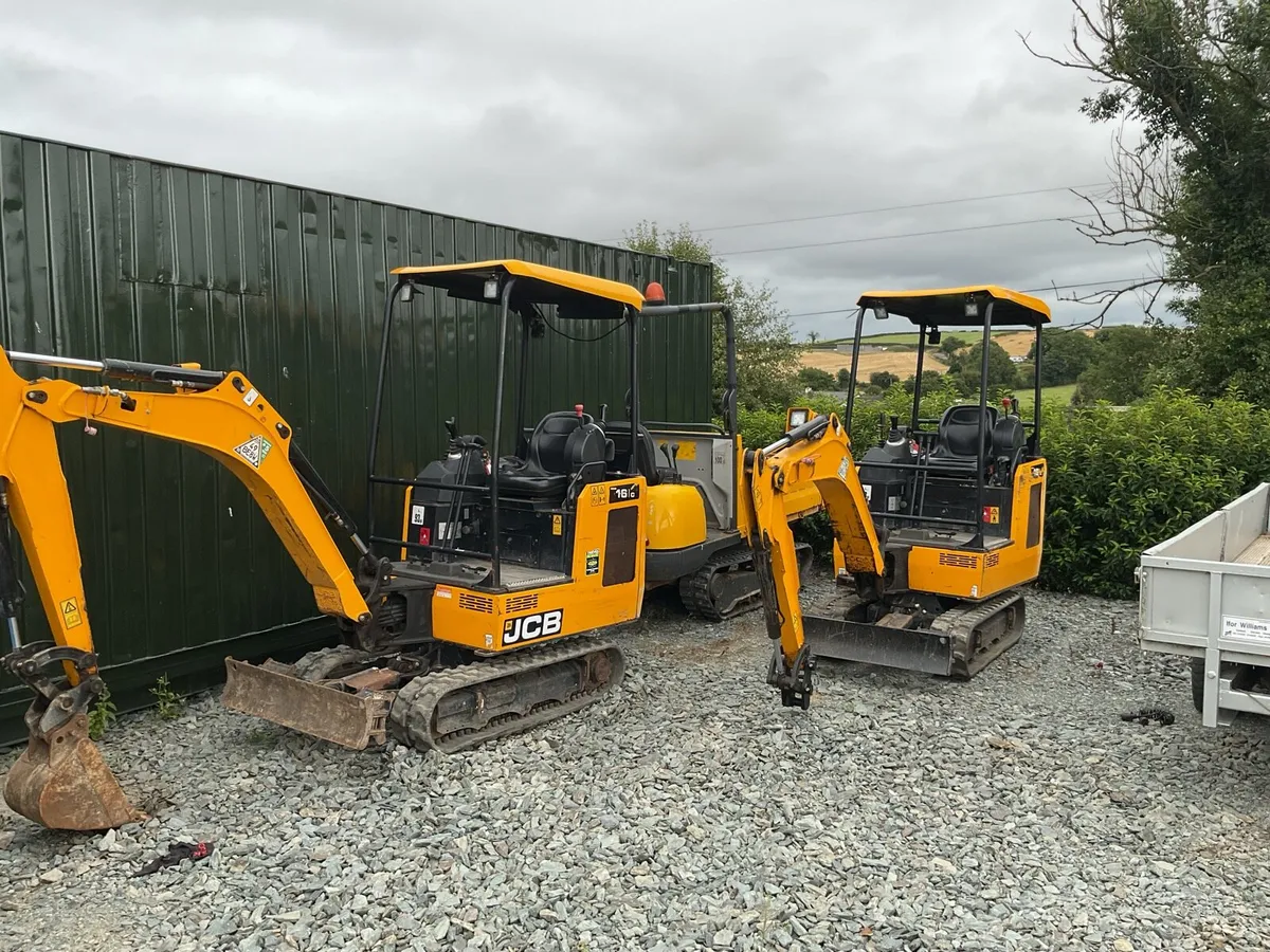2022 JCB 16C diggers - Image 3
