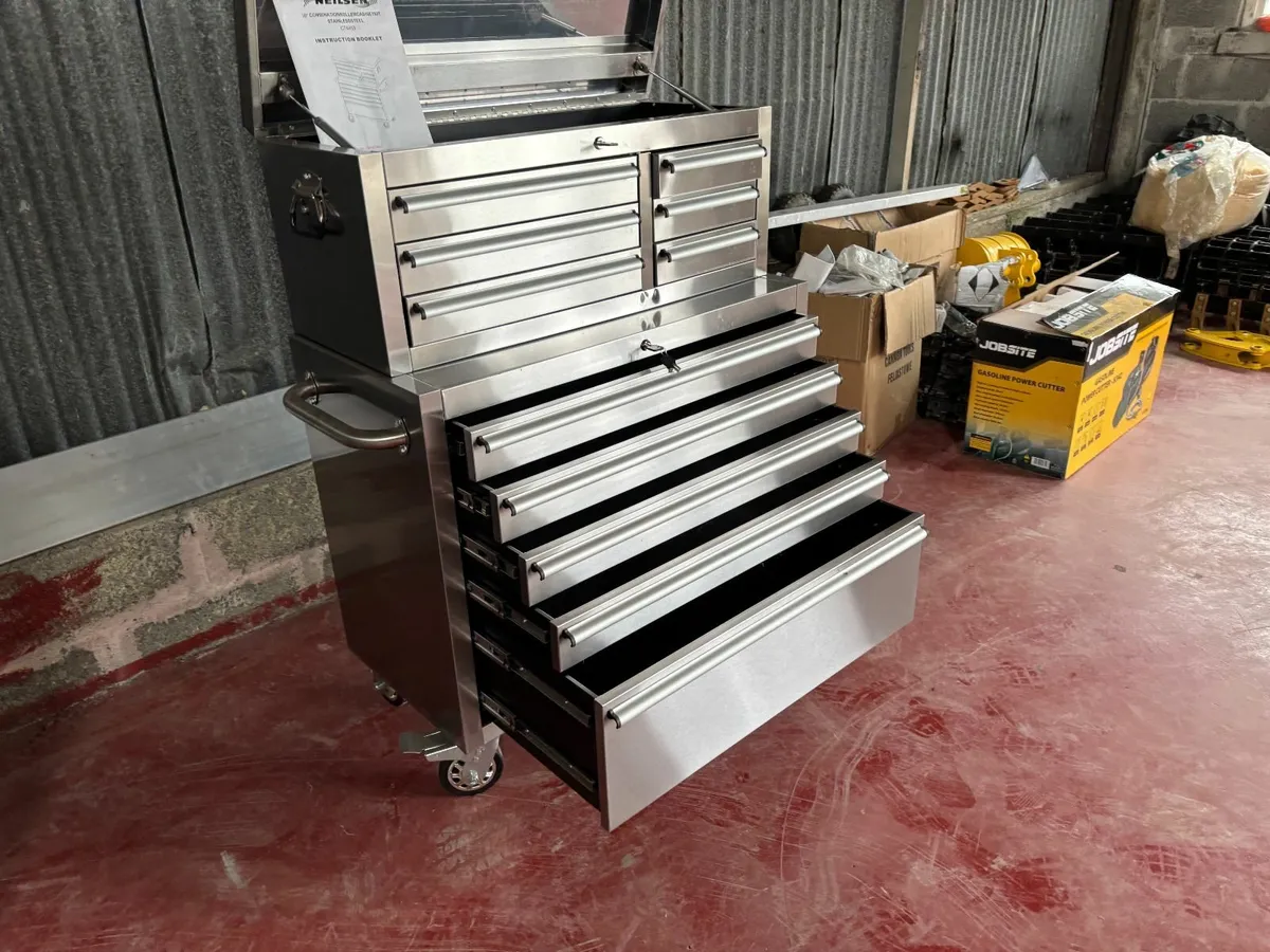 XL Stainless Steel roller bearing Tool Station - Image 1