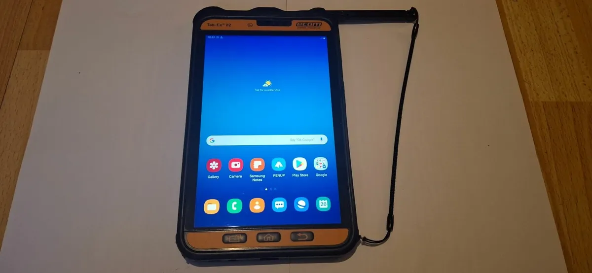 Samsung ECOM Tab-Ex02-Heavy Duty Tablet for Zone 2 - Image 1